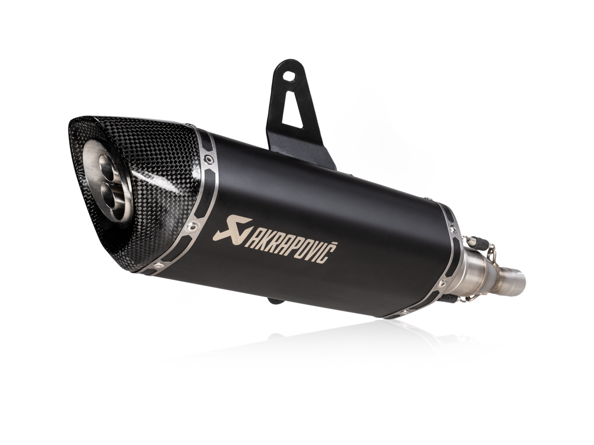 Terminale di scarico Akrapovic Slip-On Line Titanio Italjet Dragster 125 / 200 2021-2024 – S-IT125SO1-HRTBL