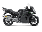 Terminale di scarico Akrapovic Slip-On Line Titanio Kawasaki 1400 GTR – S-K14SO5-HZAAT – foto 3