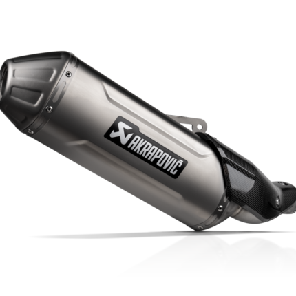 Terminale di scarico Akrapovic Slip-On Line Titanio Kawasaki KLE 500 2026 – S-K5SO2-HFTT