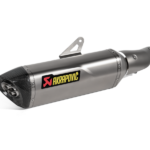 Terminale di scarico Akrapovic Slip-On Line Titanio Kawasaki Ninja 500 / Z500 2024-2026 – S-K5SO1-HRT