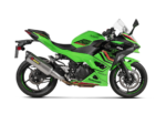 Terminale di scarico Akrapovic Slip-On Line Titanio Kawasaki Ninja 500 / Z500 2024-2026 – S-K5SO1-HRT – foto 2