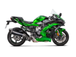 Terminale di scarico Akrapovic Slip-On Line Titanio Kawasaki Ninja H2 SX 2018-2020 – S-K10SO21-HRAABL – foto 2