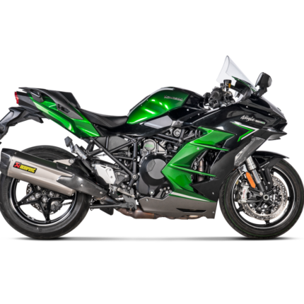 Terminale di scarico Akrapovic Slip-On Line Titanio Kawasaki Ninja H2 SX 2021-2026 – S-K10SO30-HGIT – foto 2