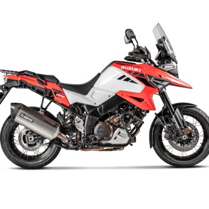 Terminale di scarico Akrapovic Slip-On Line Titanio Suzuki V-STROM 1000 2015-2054 – S-S10SO18-HAFT – foto 2