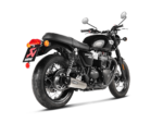Terminale di scarico Akrapovic Slip-On Line Titanio Triumph Bonneville T100 / Bonneville T120 – S-T12SO4-HCQT – foto 3