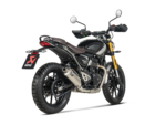 Terminale di scarico Akrapovic Slip-On Line Titanio Triumph Scrambler 400 X / Speed 400 2023-2026 – S-T4SO1-HDT – foto 3