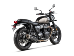 Terminale di scarico Akrapovic Slip-On Line Titanio Triumph Street Twin 2016-2020 – S-T9SO2-HCQTBL – foto 3