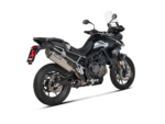 Terminale di scarico Akrapovic Slip-On Line Titanio Triumph Tiger 850 / 900 2020-2023 – S-T9SO3-HRT – foto 3