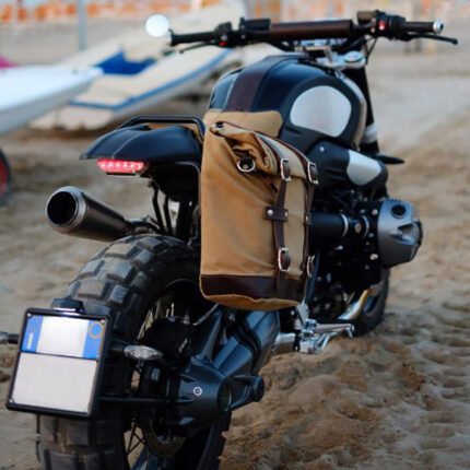 Borsa laterale in canvas 10-14 L con telaio Unit Garage BMW R nineT 2014-2023