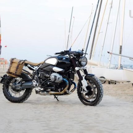Borsa laterale in canvas 10-14 L con telaio Unit Garage BMW R nineT 2014-2023