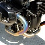 Collettori senza catalizzatore in titanio con saldature a vista Unit Garage BMW R nineT Euro 3 / Euro 4 - immagine 2