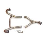 Collettori senza catalizzatore in titanio con saldature a vista Unit Garage BMW R nineT Euro 3 / Euro 4 - immagine 3