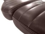 Copertina sella in cuoio per sella doppia Unit Garage BMW R nineT 2014-2023 - immagine 5