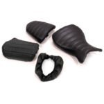 Copertina sella in cuoio per sella doppia Unit Garage BMW R nineT 2014-2023 - immagine 2