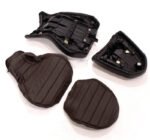 Copertina sella in cuoio per sella doppia Unit Garage BMW R nineT 2014-2023 - immagine 4