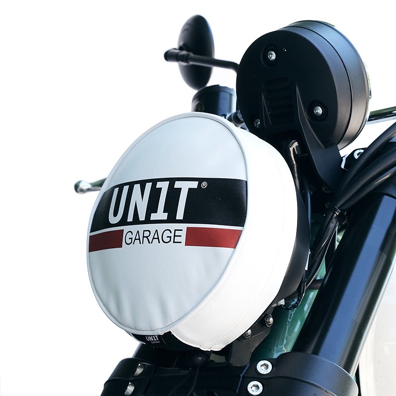 cover-coprifaro-in-pelle-con-logo Cover coprifaro in pelle con logo Unit Garage BMW R nineT / R 12 nineT - immagine 1