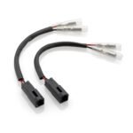 Kit cablaggio elettrico indicatori di direzione e specchio retrovisore con indicatore integrato Rizoma EE079H