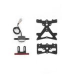 Kit porta targa FOX con faro posteriore Rizoma PT711B