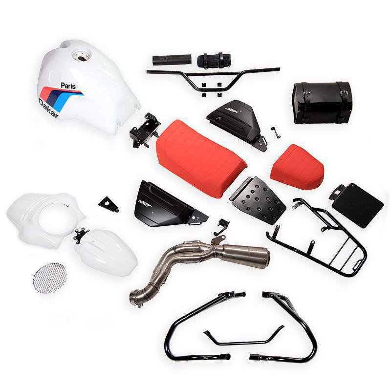 kit_ninet_paris_dakar_con_accessori_30 Kit di trasformazione Paris Dakar con accessori Unit Garage BMW R nineT / Pure - immagine 1