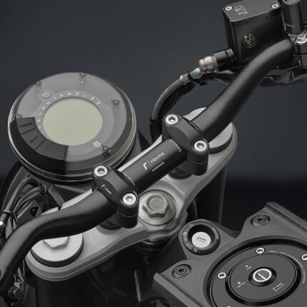 Manubrio a sezione variabile (Ø 22-29 mm/H 55 mm) Rizoma MA009B
