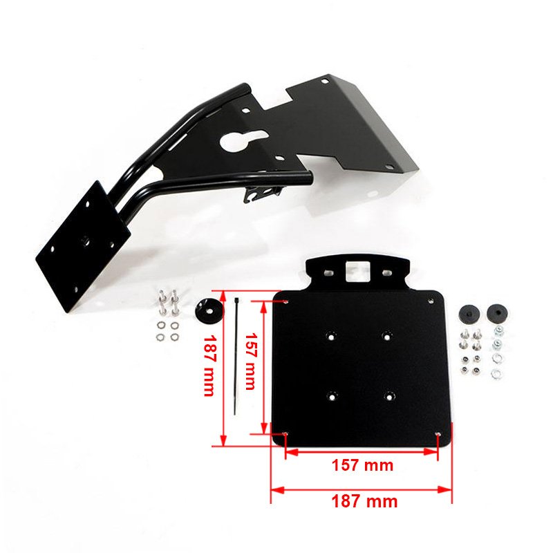 Portatarga alto Unit Garage BMW R nineT 2014-2023