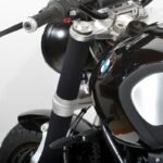 Protezione forcella in neoprene con velcro Unit Garage BMW R nineT 2014-2023 - immagine 3