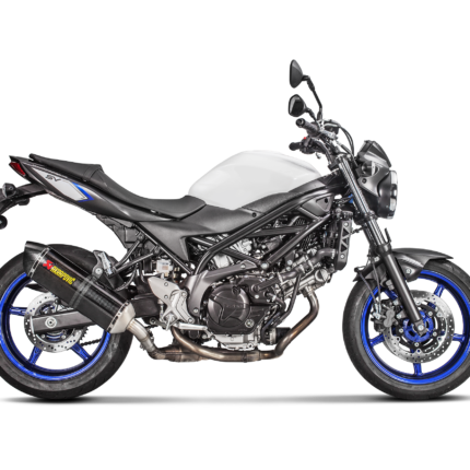Terminale di scarico Akrapovic Slip-On Line Carbonio Suzuki SV 650 X / SV 7 GX 2018-2026 - S-S6SO10-HRC