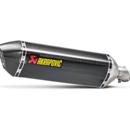 Terminale di scarico Akrapovic Slip-On Line Carbonio Suzuki SV 650 X / SV 7 GX 2018-2026 - S-S6SO10-HRC