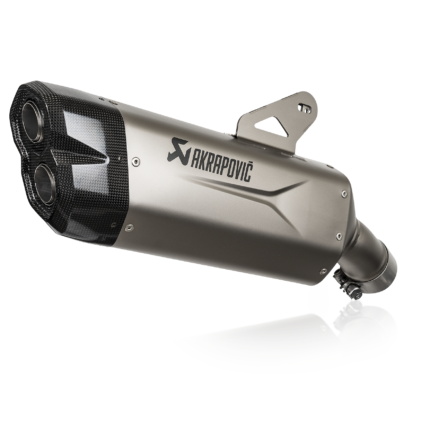 Terminale di scarico Akrapovic Slip-On Line Titanio BMW R 1300 RT 2025-2026 - S-B13SO5-HJGT