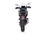 Terminale di scarico Akrapovic Slip-On Line Titanio Suzuki SV 650 X / SV 7 GX 2018-2026 - S-S7SO3-HRT