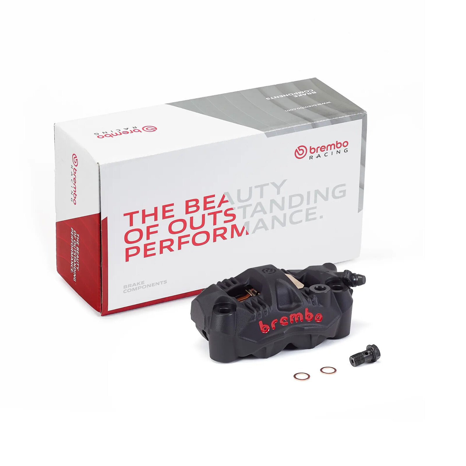 Pinza freno radiale Brembo GP4-RS 108 mm destra nera - 120C78340 Pinza freno radiale Brembo GP4-RS 108 mm destra nera - 120C78340