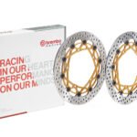 Coppia dischi freno Brembo Supersport 320 mm Triumph Speed Triple - 208973737
