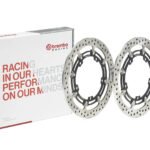 Coppia dischi freno Brembo T-Drive 320 mm Triumph Speed Triple 1050 - 208A98537