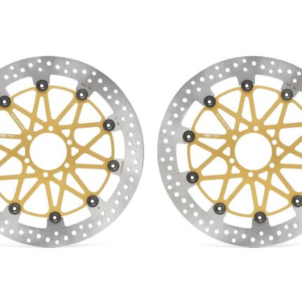 Coppia dischi freno Brembo Supersport 330 mm Aprilia Tuono e altre - 208B85925