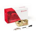 Pinza freno radiale Brembo Hypure 100 mm destra oro - 920E94036
