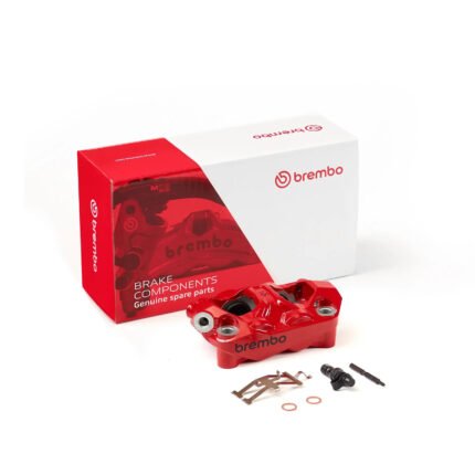 Pinza freno radiale Brembo Hypure 100 mm sinistra rossa - 920E94037