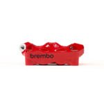 Pinza freno radiale Brembo Hypure 100 mm sinistra rossa - 920E94037