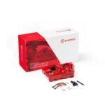 Pinza freno radiale Brembo Hypure 100 mm destra rossa - 920E94038