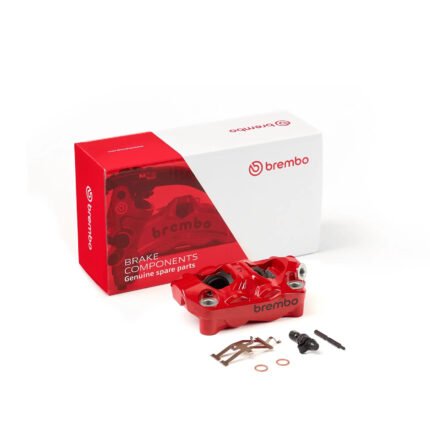 Pinza freno radiale Brembo Hypure 100 mm destra rossa - 920E94038