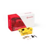 Pinza freno radiale Brembo Hypure 100 mm sinistra gialla - 920E94041