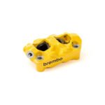 Pinza freno radiale Brembo Hypure 100 mm sinistra gialla - 920E94041