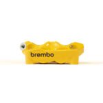 Pinza freno radiale Brembo Hypure 100 mm sinistra gialla - 920E94041