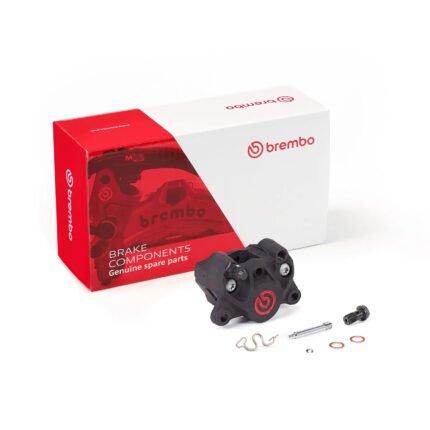 Pinza freno posteriore Brembo P2.34 84 mm sinistra nera anodizzata - 920F08101