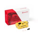 Pinza freno radiale Brembo Stylema 100 mm destra gialla - 920F33107